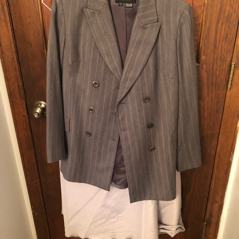 Nice pin striped grey blazer